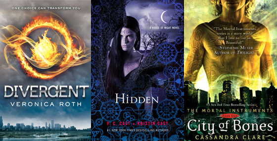 City of Bones, Divergent, Hidden City of Bones, Divergent, Hidden
